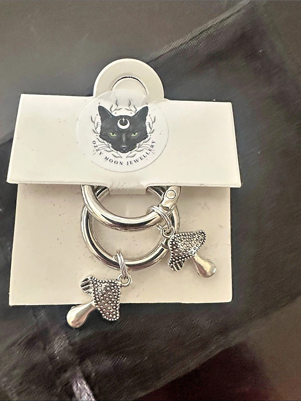 Mushroom boot charms